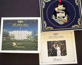 White House Historical Association Christmas Ornament Honoring Jimmy Carter