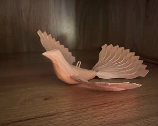 Fan Carved Bird