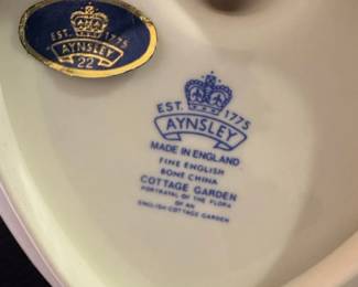 Aynsley Cottage Garden Ring Holder Dish second image