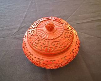 Cinnabar Lacquer Box