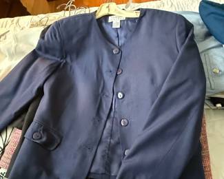 Talbots Petites Navy Blue Blazer