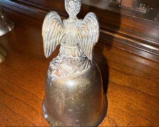 Vintage Danbury Mint Silver Plated Angel Bell third image