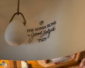 The Sonia Rose by Jeanne Holgate Bone China Bell second image