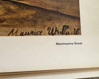 Montmartre Street by Maurice Utrillo second image