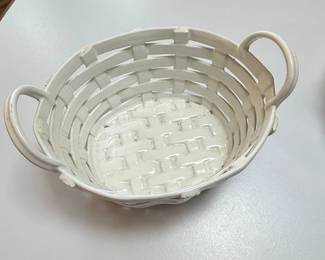 Ceramiche Castellan Woven Basket Bowl