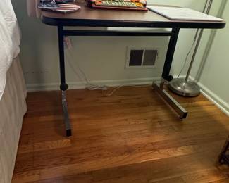 Adjustable Height Overbed Table