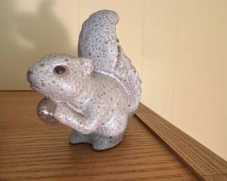 Fitz and Floyd Ceramic Squirrel Figurine