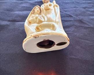 Ceramic Holy Family Nativity Figurine second image