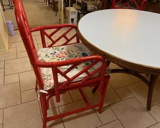 Ficks Reed Style Bamboo Dining Set second image