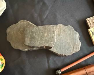 Antique Chinese Stone Seal Carving Set third image