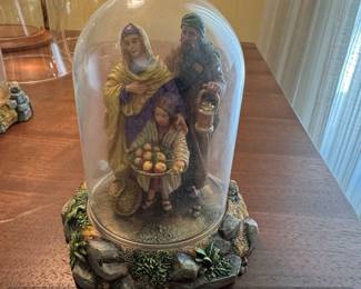 Franklin Mint Gianni Benvenuti A King Is Born Nativity Scene