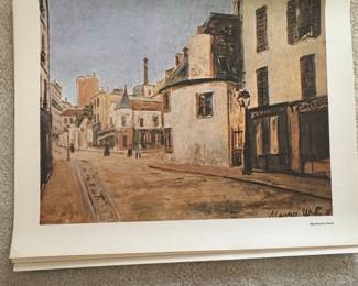 Montmartre Street by Maurice Utrillo