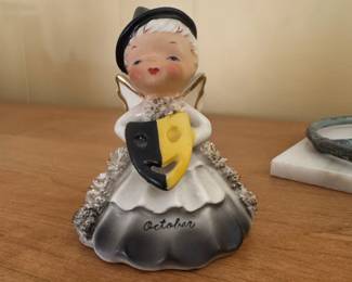 Napco October Angel Figurine