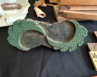 Antique Chinese Stone Seal Carving Set