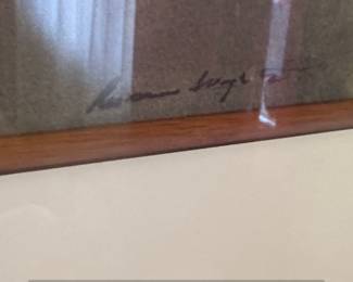 Watercolor Painting of a House with Flowers by David Armstrong second image