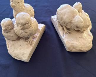 Three Baby Birds Cement Statue fourth image