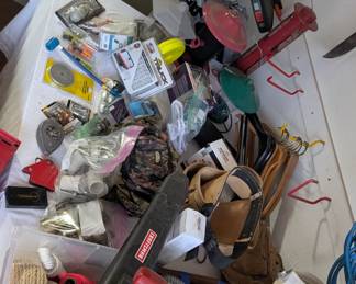 Blower, ice cream maker, bird houses