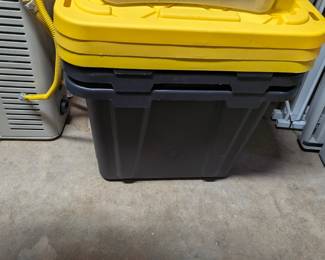 Heavy duty storage tubs