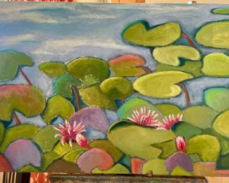 Dick Folkwes Original Oil on Canvas