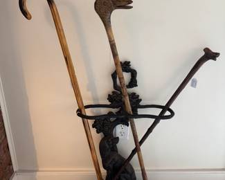 Vintage umbrella stand