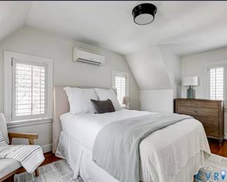 Queen headboard and frame