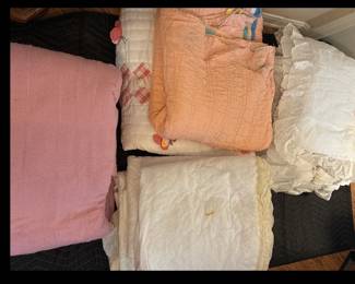Cozy quilt, comforters, heated blanket and mattress covers