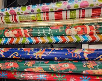 8 rolls of gift wrap