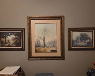 3 Signed Dalhart Windberg Prints