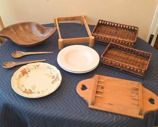 MCM Kitchen Serving Pieces