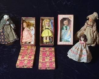 1940s to 1970s vintage dolls