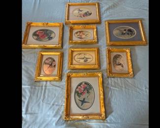 Hummingbird wall art