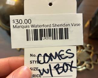 Marquis Waterford Sheridan Vase 