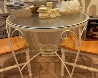 Table & Wooden Chairs 