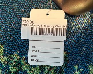 Vt Hollywood Regency Cherub 