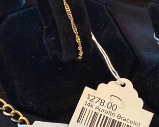 14k Aurafin Bracelet