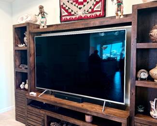 Large TV entertainment center