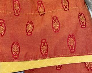 Hand sewn table cloth