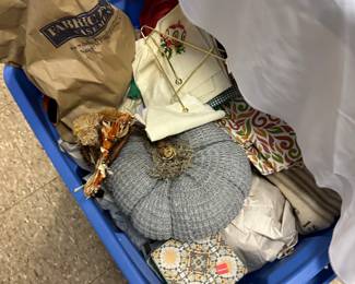 Halloween decorations and costumes