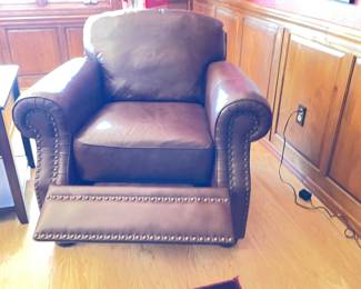 leather recliner