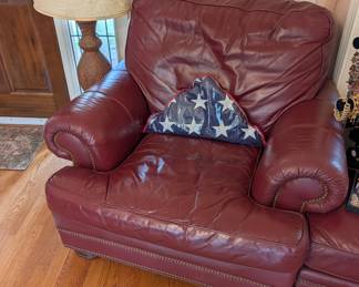 Thomasville Chair & Ottoman