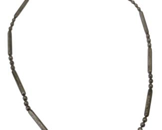 Sterling Bead Bar Chain Bracelet 