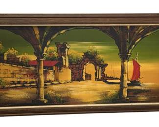 Vintage Painting by C. Rogers 