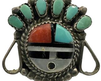 Native American Sunface Ring 