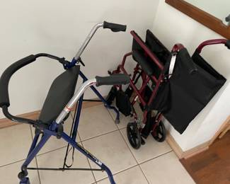Walker & Wheel chair