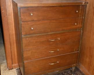 wood high boy dresser