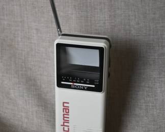 Vintage Watchman Portable TV - works