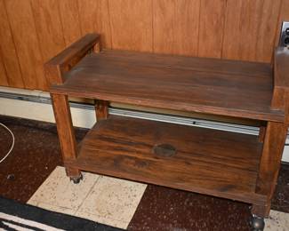 Vintage TV Cart Solid Sturdy