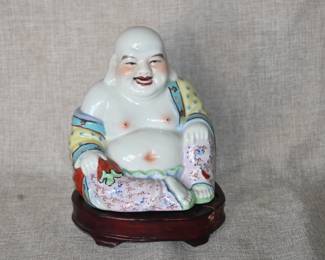 buddha ceramic figurine
