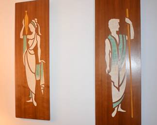 Mid Century wall art