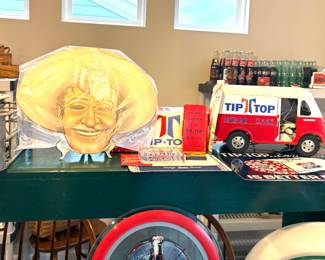 Vintage Tip Top advertising collectibles